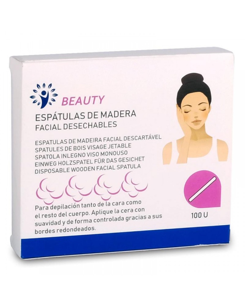 Espátula Facial de Madera