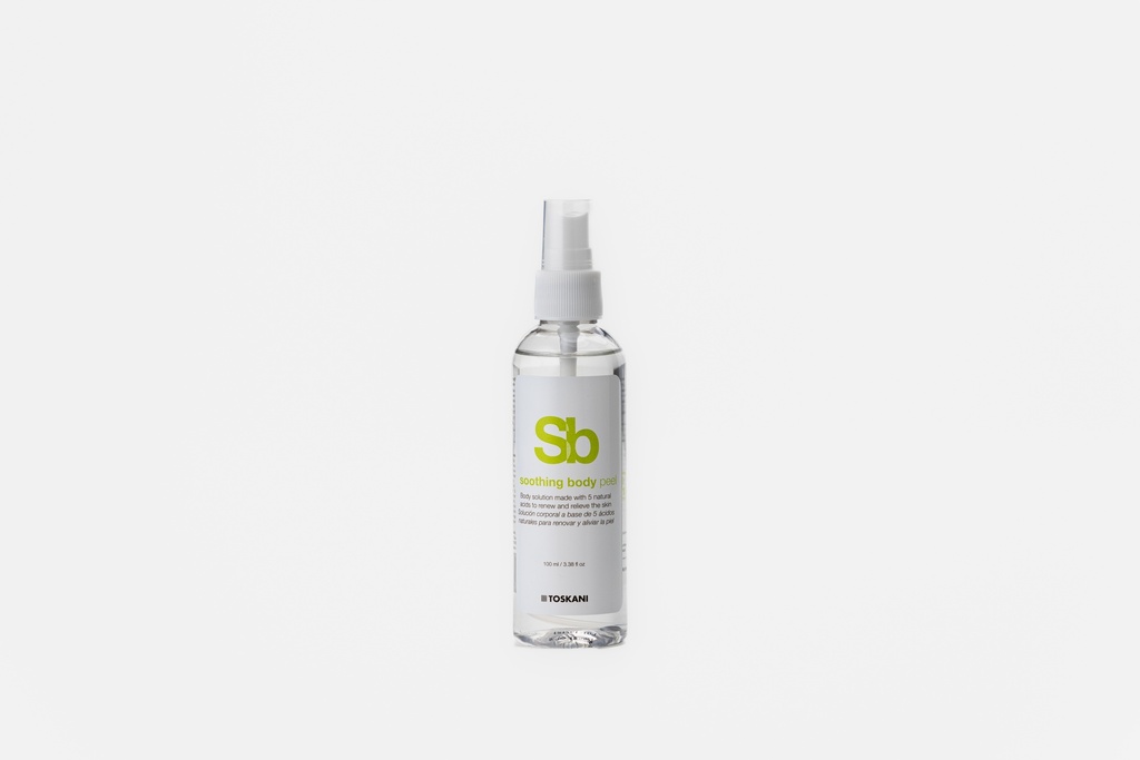 Shoothing body peel