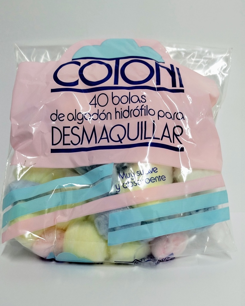 Algodones bola color