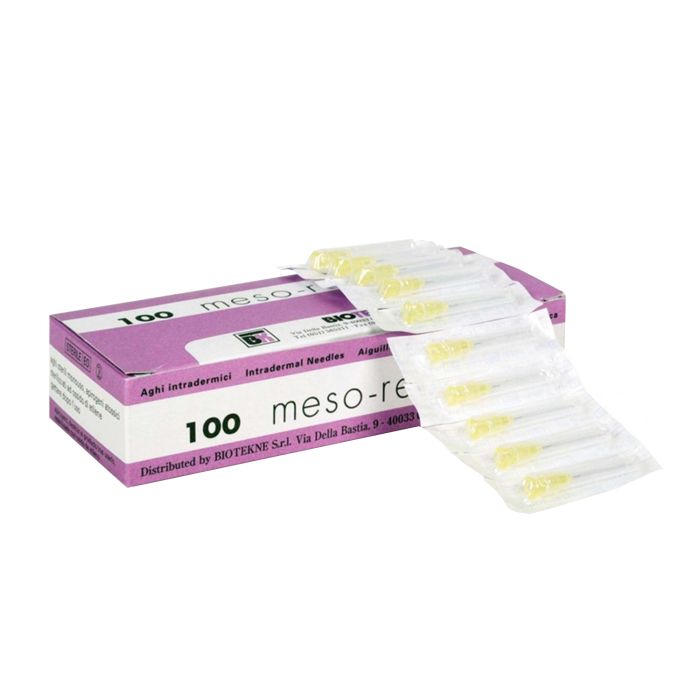 Aguja Mesoterapía 30G Meso-Relle | 0,30 x 4mm