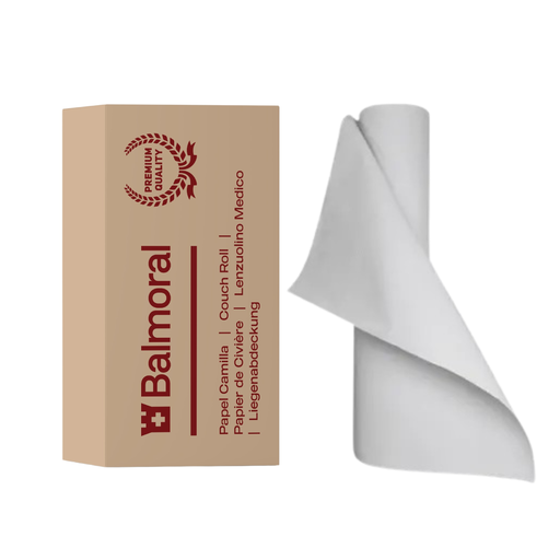 [102-001] Papel Camilla 1 Capa | 70 Metros x 59 Ancho |Precorte 50cm